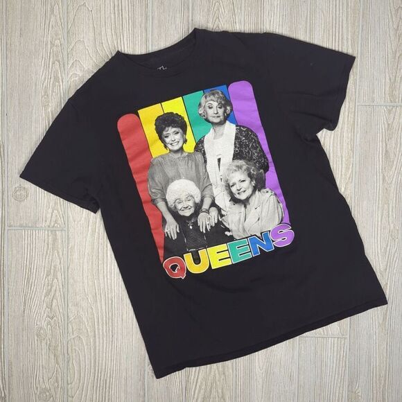 Golden Girls Queens Graphic T-shirt 2021 Black Size Medium - Picture 4 of 6